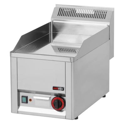 Elektro-Grillplatte 1 Heizzone Grillfläche glatt hartverchromt Auftischgerät