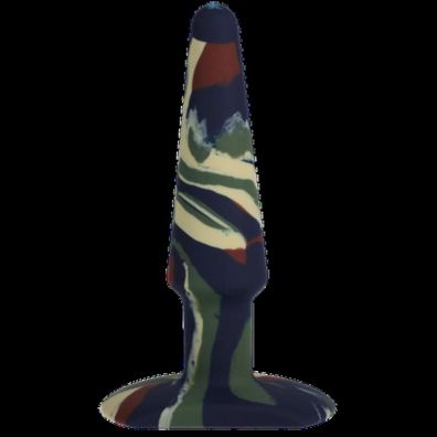 Doc Johnson - Groovy - Silicone Anal Plug - 5 / 12 cm - Camouflage