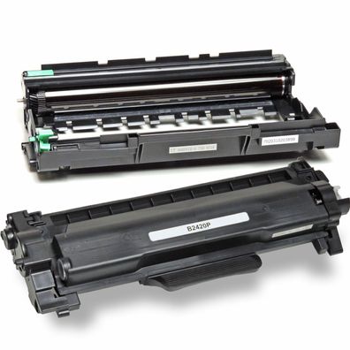 Kompatibel Brother DR-2400 + TN-2420 Toner (3.000 Seiten) und Trommel (12.000