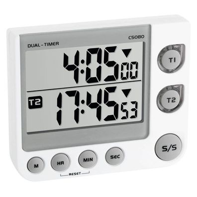 TFA-Dostmann 38.2025 Elektronischer 2-fach Timer