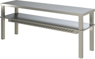 KBS Aufsatzbord 2 Etagen mit Wärmemodul 1200x350x700 mm 230 Volt 0,8 kW