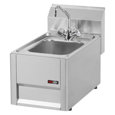 KBS Spülbecken mit Armatur 330 x600 x290 mm Korpus aus Edelstahl AISI 430