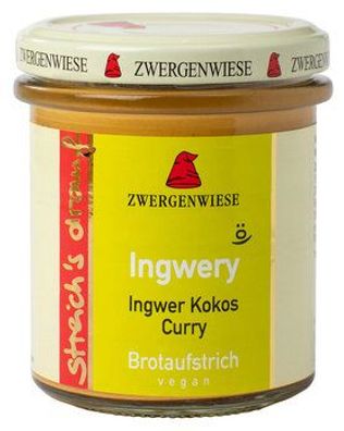 Zwergenwiese 3x streich´s drauf Ingwery 160g