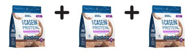 3 x Applied Nutrition 100% Casein Protein (900g) Chocolate Cream