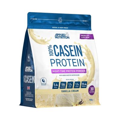 Applied Nutrition 100% Casein Protein (900g) Vanilla Cream