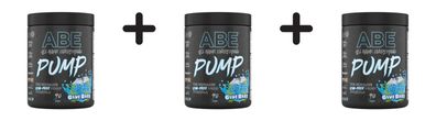 3 x Applied Nutrition ABE Pump (40 Serv) Blue Razz