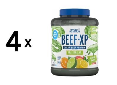 4 x Applied Nutrition Beef-XP (1800g) Citrus Twist