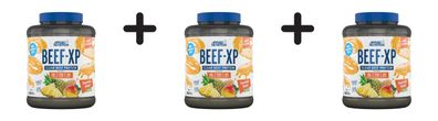 3 x Applied Nutrition Beef-XP (1800g) Tropical Vibes