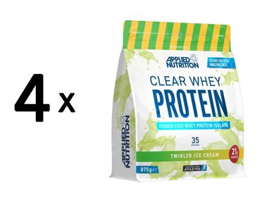 4 x Applied Nutrition Clear Whey (875g) Twirler Ice Cream