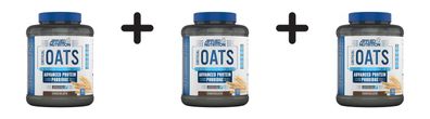 3 x Applied Nutrition Critical Oats (3000g) Chocolate