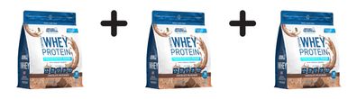 3 x Applied Nutrition Critical Whey (900g) Chocolate Milkshake