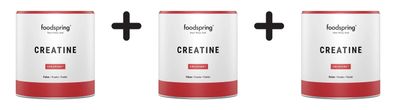 3 x foodspring Creatine Creapure Powder (150g) Unflavoured