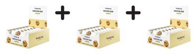 3 x foodspring Protein Bar (12x60g) Cookie Dough