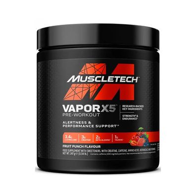 Muscletech Vapor X5 EU (30 Serv) Fruit Punch