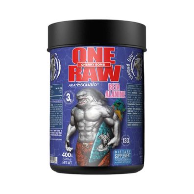 Zoomad Labs One Raw Beta Alanine flavoured (400g) Cherry Bomb