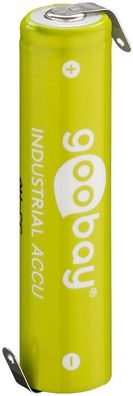 goobay - AAA (Micro) - 1,2 Volt 800mAh LSD-NiMH Akku (Ready-to-Use) - mit Lötfahne