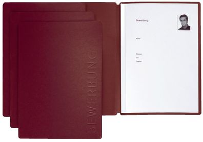 Pagna® 22006-01 Bewerbungsmappe Solo - rot