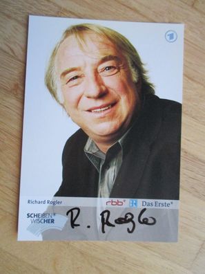 WDR Scheibenwischer Kabarettist Richard Rogler - handsigniertes Autogramm!!!