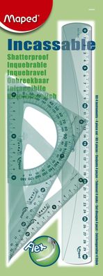 Maped 244304 Geometrie-Set Maxi Flex bruchfest 4-teilig(S)