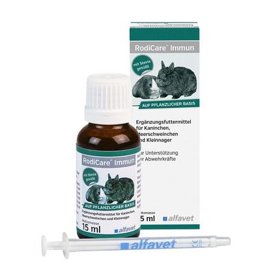 Alfavet RodiCare® IMMUN 15ml für Meerschweinchen & Kleinnager