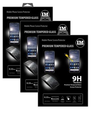 3X Schutzglas 9H kompatibel mit NOKIA G21 4G Displayschutzfolie