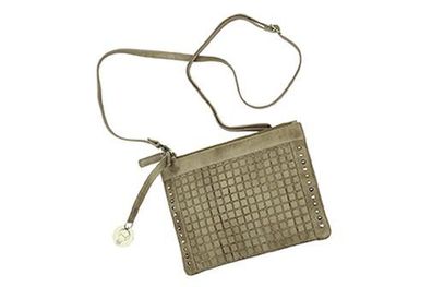 Gilde Leder Clutch Hunt0370 beige 24x19 cm
