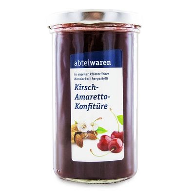 Kirsch-Amaretto-Fruchtaufstrich