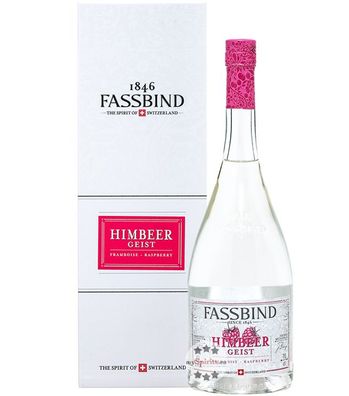 Fassbind Himbeergeist (43 % Vol., 0,7 Liter) (43 % Vol., hide)