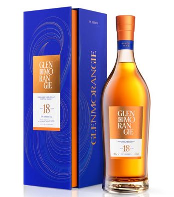 Glenmorangie 18 Jahre The Infinita Single Malt Whisky (43 % Vol., 0,7 Liter) (43 % Vo