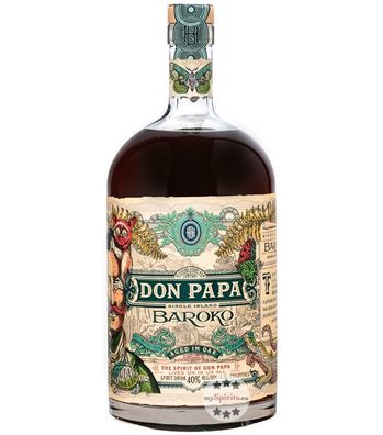 Don Papa Baroko 4,5l (40 % vol, 4,5 Liter) (40 % vol, hide)