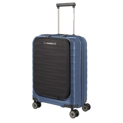 Travelite Mooby 4w Trolley S Vortasche 076846, marine, Unisex