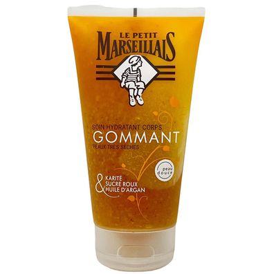 Le Petit Marseillais Peeling Shea Arganöl brauner Zucker 150 ml Hautpflege