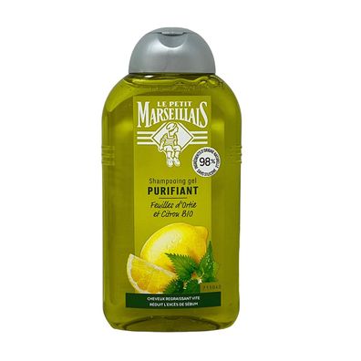 Le Petit Marseillais Shampoo Brennnessel & Zitrone für normales Haar 250 ml