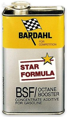 Bardahl BSF Racing Oktan Booster (Konzentrat)- 1 Liter Dose