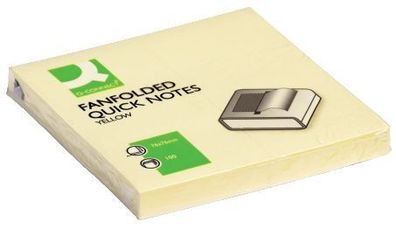 Q-Connect® KF02161 Haftnotizen Z-Quick Notes - 76 x 76 mm, 12 Blöcke