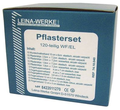 Leina-Werke 75002 Pflasterset - 120 teilig