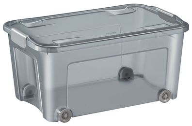 Strata by CEP 2356560061 Aufbewahrungsbox - 43 L mit Rollen