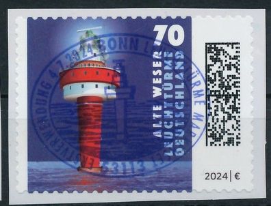 BRD BUND 2024 Nr 3842 ESST zentrisch gestempelt X7B659A