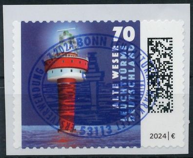 BRD BUND 2024 Nr 3842 ESST zentrisch gestempelt X7B6586