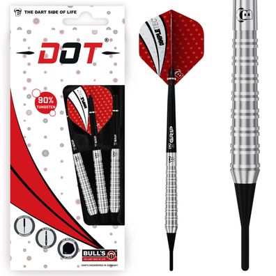 BULL'S Dot D3 90% Tungsten Soft Dart / 1 Satz / 18 Gr