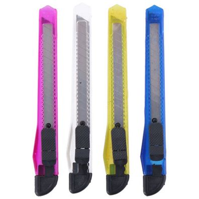 4 x Hobbymesser verschiedene Farben Cuttermesser