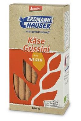 ErdmannHAUSER Getreideprodukte GmbH demeter Käse-Grissini 100g