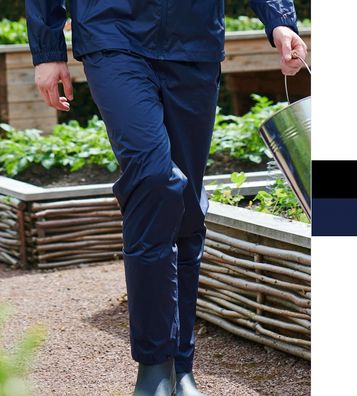 Regatta Herren Regenhose Pro Pack Away Overtrousers versiegelte Nähte TRW348