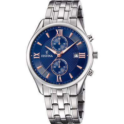 Festina - Armbanduhr - Herren - Chronograph - F6854/6 - Timeless Chronograph