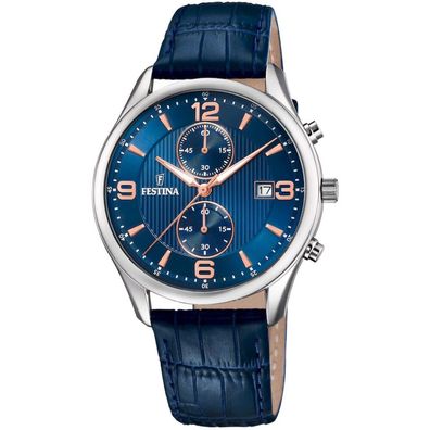 Festina - Armbanduhr - Herren - Chronograph - F6855/6 - Timeless Chronograph