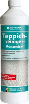 HOTREGA® Teppichreiniger-Konzentrat, 1 Liter Flasche