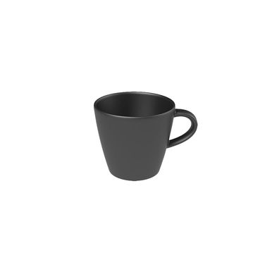 Villeroy & Boch Manufacture Rock Kaffeeobertasse Premium Porcelain schwarz 1042391300