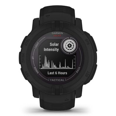 Garmin - 010-02627-03 - Smartwatch - Unisex - Instinct 2 Solar - Tactical Black