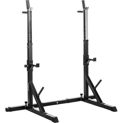 Movit® Squat Rack BASIC mit Dip-Station, Höhe und Breite verstellbar