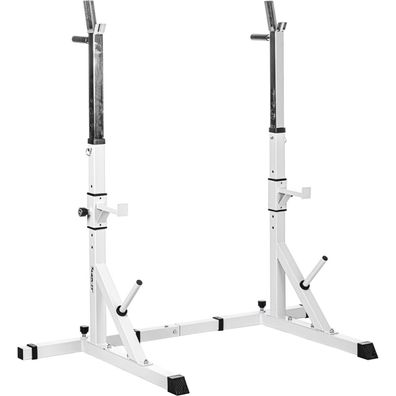 Movit® Squat Rack BASIC mit Dip-Station, Höhe und Breite verstellbar